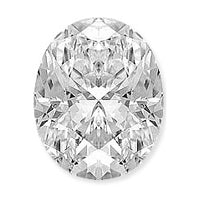 0.74 Carat Oval Lab Grown Diamond